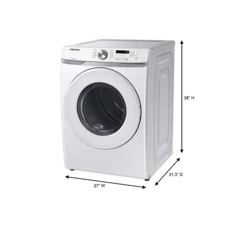 Samsung 7.5 cu. ft. Electric Dryer with Sensor Dry in White