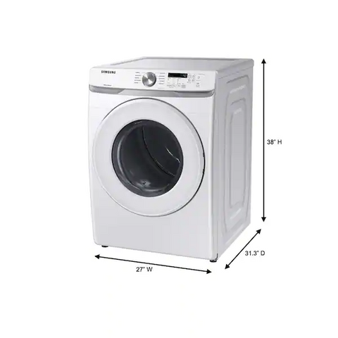 Samsung 7.5 cu. ft. Electric Dryer with Sensor Dry in White