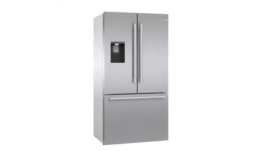 BOSCH 500 Series French Door Bottom Mount Refrigerator 36'' Easy clean stainless steel