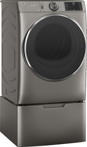 GE® 7.8 cu. ft. Capacity Smart Front Load Electric Dryer with Steam and Sanitize Cycle