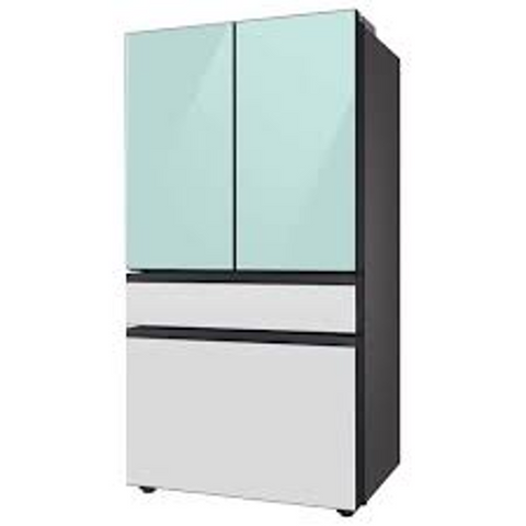 Samsung Bespoke 36 Inch Counter-Depth Freestanding 4-Door French Door Smart Refrigerator with 23 cu. ft. Total Capacity