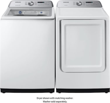 Samsung 7.4 cu. ft. Electric Dryer with Sensor Dry in White