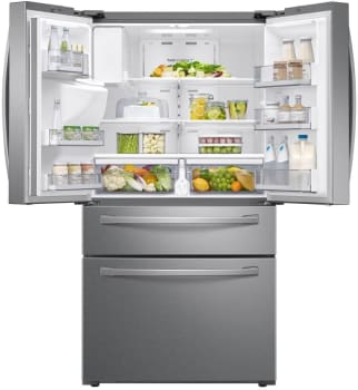Samsung 28 cu. ft. 4-Door French Door Refrigerator with FlexZone™ Drawer in Stainless Steel