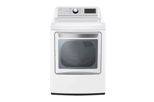 LG 7.3 cu. ft. Ultra Large Capacity Smart wi-fi Enabled Rear Control Electric Dryer with EasyLoad™ Door