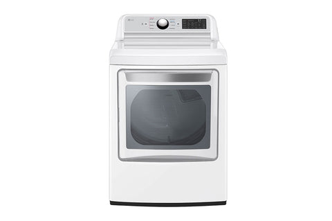LG 7.3 cu. ft. Ultra Large Capacity Smart wi-fi Enabled Rear Control Electric Dryer with EasyLoad™ Door