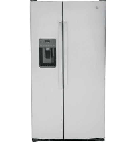 GE® 25.3 Cu. Ft. Side-By-Side Refrigerator
