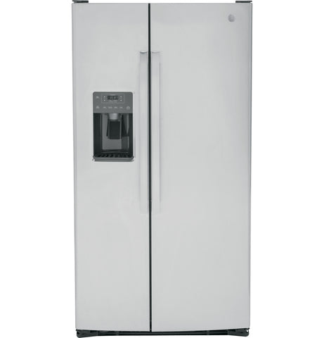 GE® 25.3 Cu. Ft. Side-By-Side Refrigerator