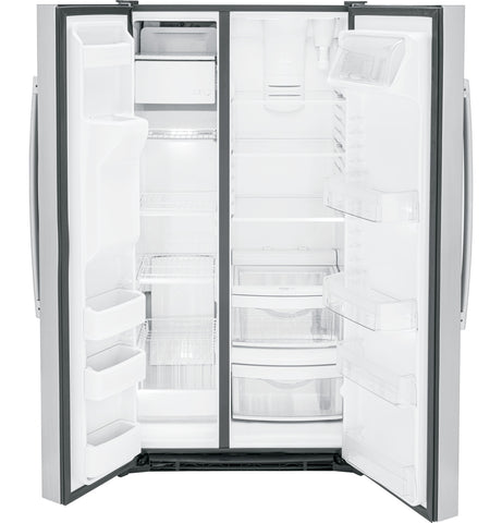 GE® 25.3 Cu. Ft. Side-By-Side Refrigerator
