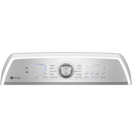 GE Profile™ 5.0 cu. ft. Capacity Washer with Smarter Wash Technology and FlexDispense™