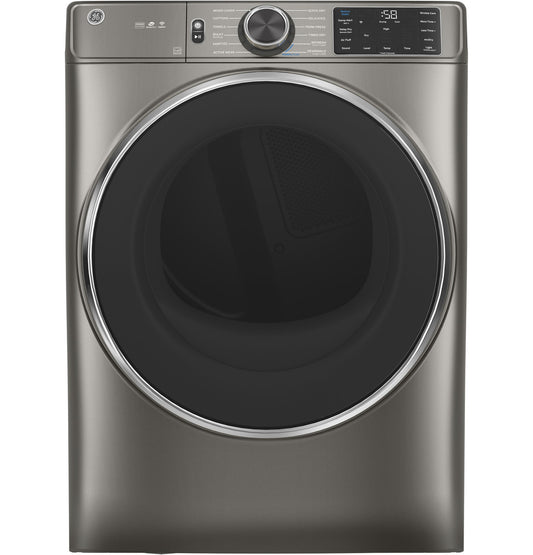 GE® 7.8 cu. ft. Capacity Smart Front Load Electric Dryer with Steam and Sanitize Cycle