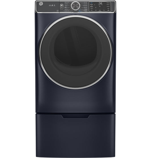 GE® 7.8 cu. ft. Capacity Smart Front Load Electric Dryer with Steam and Sanitize Cycle