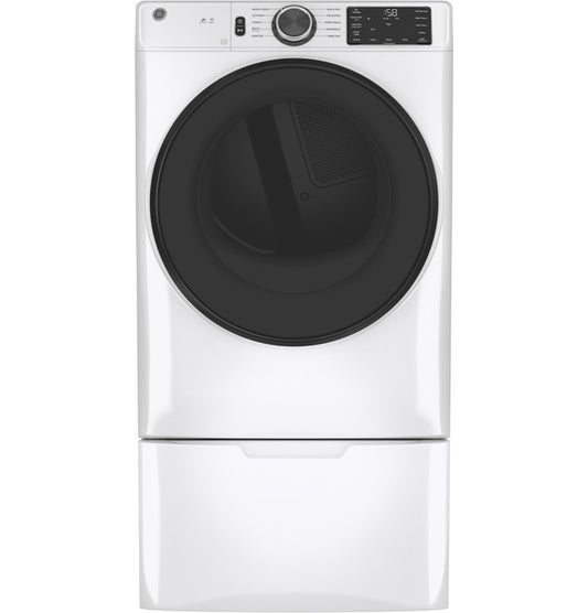 GE® 7.8 cu. ft. Capacity Smart Front Load Gas Dryer with Sanitize Cycle