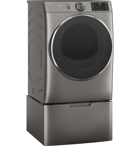 GE® 7.8 cu. ft. Capacity Smart Front Load Electric Dryer with Steam and Sanitize Cycle