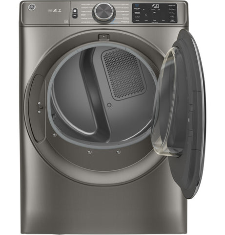 GE® 7.8 cu. ft. Capacity Smart Front Load Electric Dryer with Steam and Sanitize Cycle