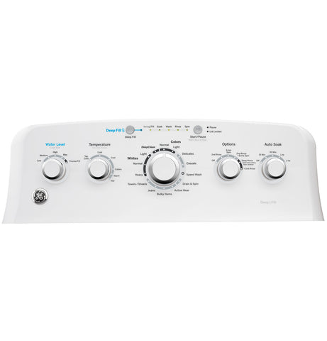 GE® 4.5 cu. ft. Capacity Washer with Stainless Steel Basket
