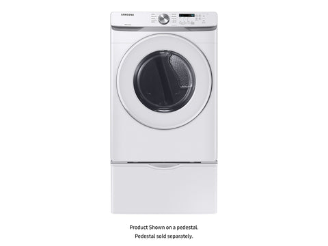 Samsung 7.5 cu. ft. Electric Dryer with Sensor Dry in White