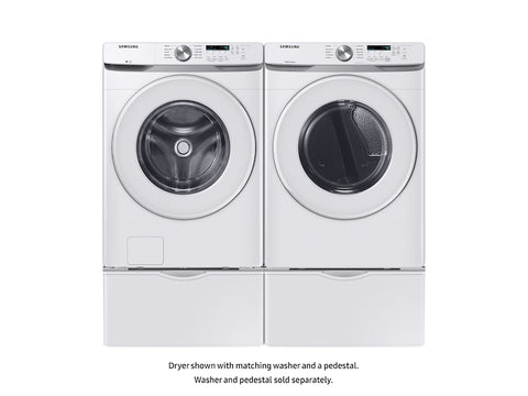 Samsung 7.5 cu. ft. Electric Dryer with Sensor Dry in White