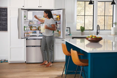 Frigidaire Gallery 21.5 Cu. Ft. Counter-Depth 4-Door French Door Refrigerator