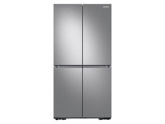 GE 29 cu. ft. Smart 4-Door Flex™ Refrigerator with Beverage Center and Dual Ice Maker in Stainless Steel