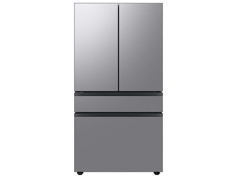Samsung Bespoke 4-Door French Door Refrigerator (29 cu. ft.) with Beverage Center™ in Stainless Steel