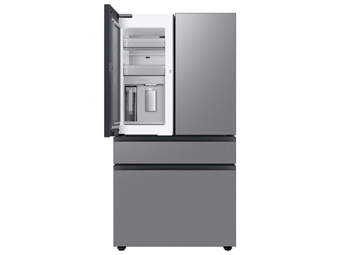 Samsung Bespoke 4-Door French Door Refrigerator (29 cu. ft.) with Beverage Center™ in Stainless Steel