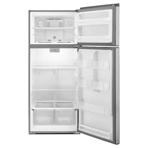 Whirlpool 28-inch Wide Refrigerator Compatible With The EZ Connect Icemaker Kit – 18 Cu. Ft.