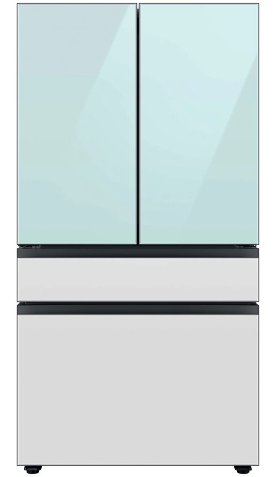Samsung Bespoke 36 Inch Counter-Depth Freestanding 4-Door French Door Smart Refrigerator with 23 cu. ft. Total Capacity
