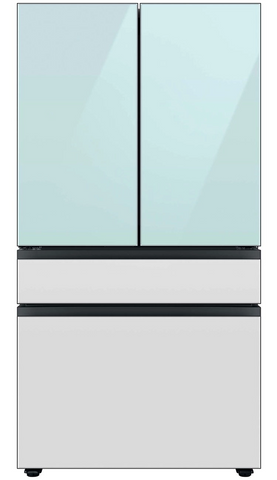 Samsung Bespoke 36 Inch Counter-Depth Freestanding 4-Door French Door Smart Refrigerator with 23 cu. ft. Total Capacity