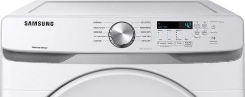 Samsung 7.5 cu. ft. Electric Dryer with Sensor Dry in White
