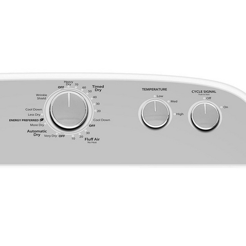 Whirlpool 7.0 cu.ft Top Load Gas Dryer with AutoDry™