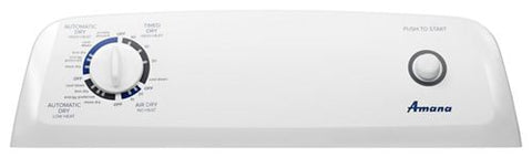 AMANA 6.5 cu. ft. Electric Dryer with WRINKLE PREVENT OPTION