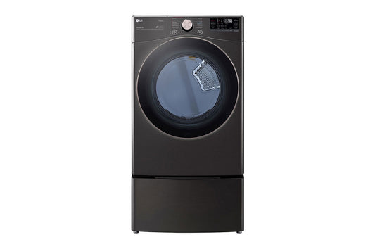 LG 7.4 cu. ft. Ultra Large Capacity Smart wi-fi Enabled Front Load Gas Dryer with TurboSteam™ and Built-In Intelligence
