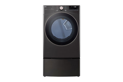 LG 7.4 cu. ft. Ultra Large Capacity Smart wi-fi Enabled Front Load Gas Dryer with TurboSteam™ and Built-In Intelligence