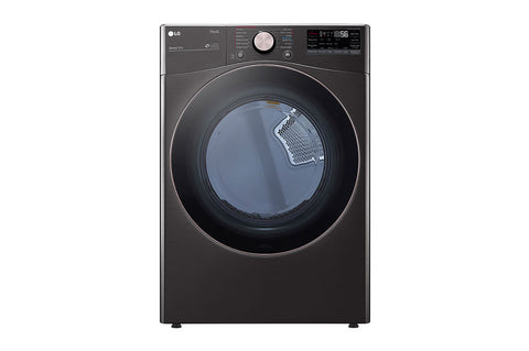 LG 7.4 cu. ft. Ultra Large Capacity Smart wi-fi Enabled Front Load Gas Dryer with TurboSteam™ and Built-In Intelligence