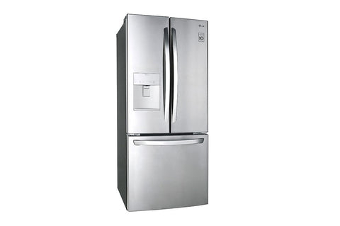 LG 21.8-cu ft French Door Refrigerator with Ice Maker (Stainless Steel) ENERGY STAR