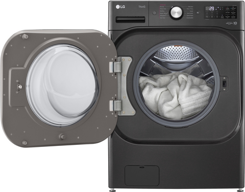 LG 5.2 cu. ft. Mega Capacity Smart wi-fi Enabled Front Load Washer with TurboWash® and Built-In Intelligence