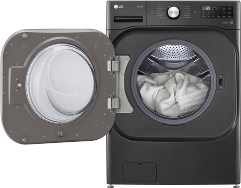 LG 5.2 cu. ft. Mega Capacity Smart wi-fi Enabled Front Load Washer with TurboWash® and Built-In Intelligence