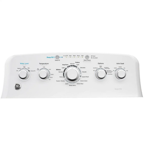GE® 4.5 cu. ft. Capacity Washer with Stainless Steel Basket