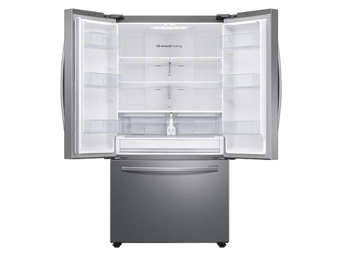 Samsung 28 cu. ft. Large Capacity 3-Door French Door Refrigerator in Stainless Steel