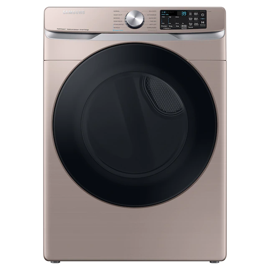 7.5 cu. ft. Smart Electric Dryer with Steam Sanitize+ in Champagne
