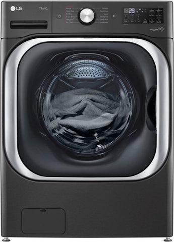 LG 5.2 cu. ft. Mega Capacity Smart wi-fi Enabled Front Load Washer with TurboWash® and Built-In Intelligence