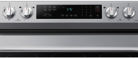 Samsung 6.3 cu. ft. Smart Freestanding Electric Range with Rapid Boil™ & Self Clean in Stainless Steel