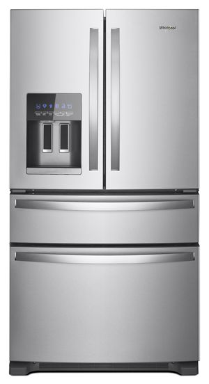 Whirlpool 36-Inch Wide French Door Refrigerator - 25 cu. ft.