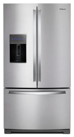 Whirlpool 36-inch Wide French Door Refrigerator - 27 cu. ft. Dual Ice Maker