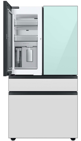Samsung Bespoke 36 Inch Counter-Depth Freestanding 4-Door French Door Smart Refrigerator with 23 cu. ft. Total Capacity