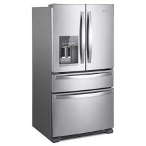 Whirlpool 36-Inch Wide French Door Refrigerator - 25 cu. ft.