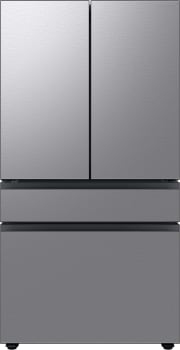 Samsung Bespoke 4-Door French Door Refrigerator (29 cu. ft.) with Beverage Center™ in Stainless Steel