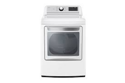 LG 7.3 cu. ft. Ultra Large Capacity Smart wi-fi Enabled Rear Control Electric Dryer with EasyLoad™ Door