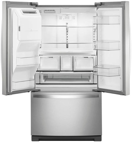 Whirlpool 36-inch Wide French Door Refrigerator - 27 cu. ft. Dual Ice Maker