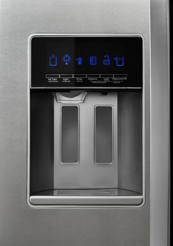Whirlpool  36-inch Wide Side-by-Side Refrigerator - 28 cu. ft